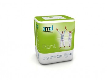 Elastyczne majtki chłonne AMD Pants Medium Super 14 szt.